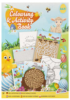 CARTE DE COLORAT CU ACTIVITATI - PASTE FERICIT - GRAFIX (810018) - Libelula Vesela - Carti