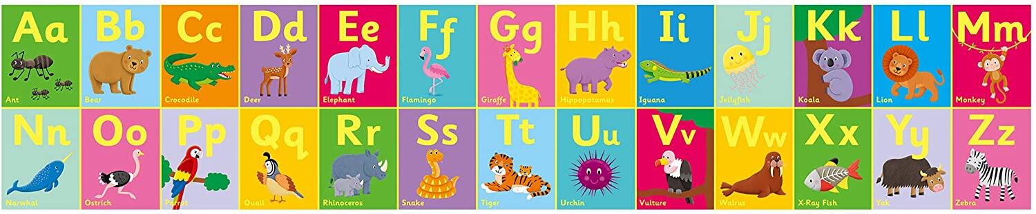 PUZZLE PODEA: ALFABETUL ANIMALUTELOR (30 PIESE) - GALT (1005368) - Libelula Vesela - Jucarii