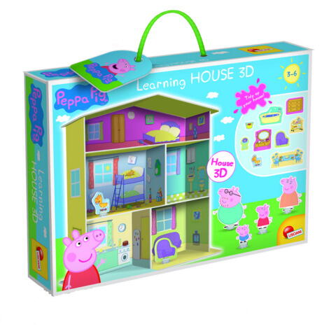 CASUTA 3D - PEPPA PIG - LISCIANI (L92055) - Libelula Vesela - Jucarii