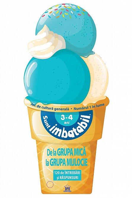 SUNT IMBATABIL - EDITIE INGHETATA - 3 - 4 ANI - PENTRU COPIII CARE SE PREGATESC DE GRUPA MIJLOCIE - DPH (978-606-683-781-1) - Libelula Vesela - Carti