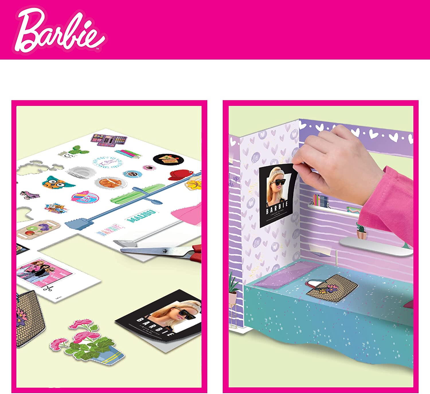 CREEAZA SI DECOREAZA - APARTAMENTUL LUI BARBIE - LISCIANI (L92000) - Libelula Vesela - Jucarii