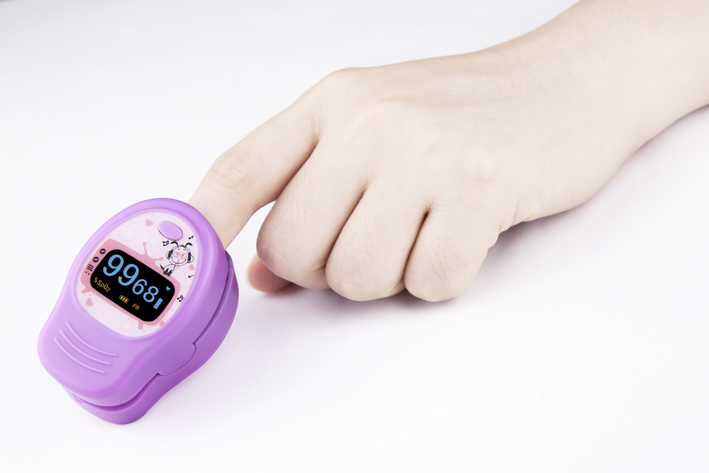 PULSOXIMETRU DIGITAL PENTRU COPII - CREATIVE MEDICAL (PC-60D2) Libelula Vesela Diverse