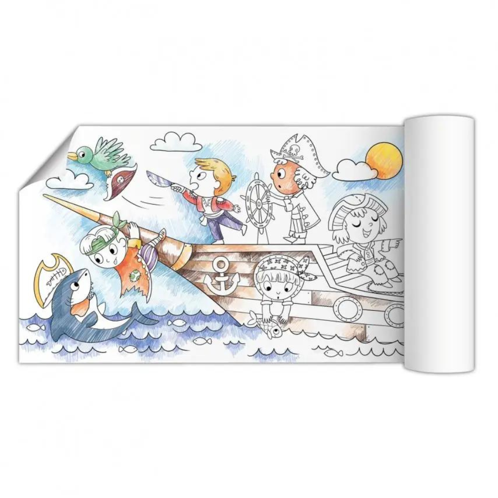 POSTER DE COLORAT - PIRATI - DODO (DO300329) - Libelula Vesela - Jucarii