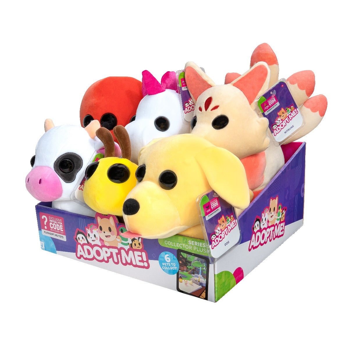 ROBLOX - ADOPT ME! PLUS COLECTIBIL, 20 CM, DIVERSE MODELE, S1 - JAZWARES (AME0003) - Libelula Vesela - Jucarii