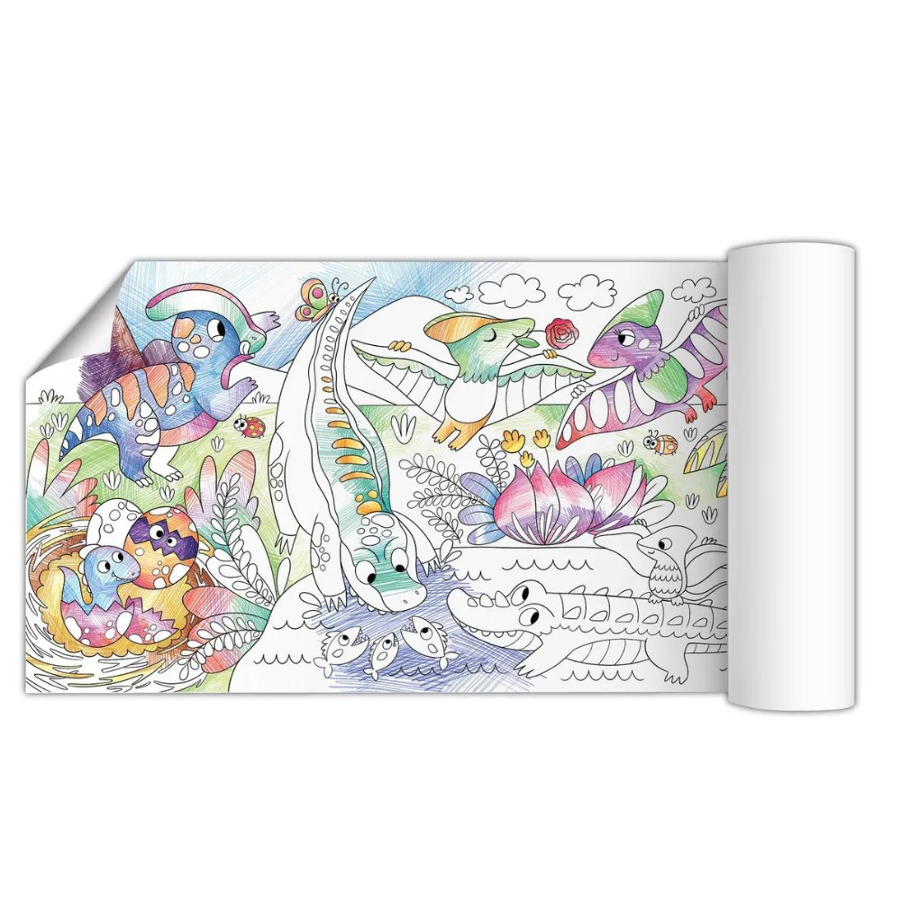 POSTER DE COLORAT - DINOZAURI - DODO (DO300328) - Libelula Vesela - Jucarii