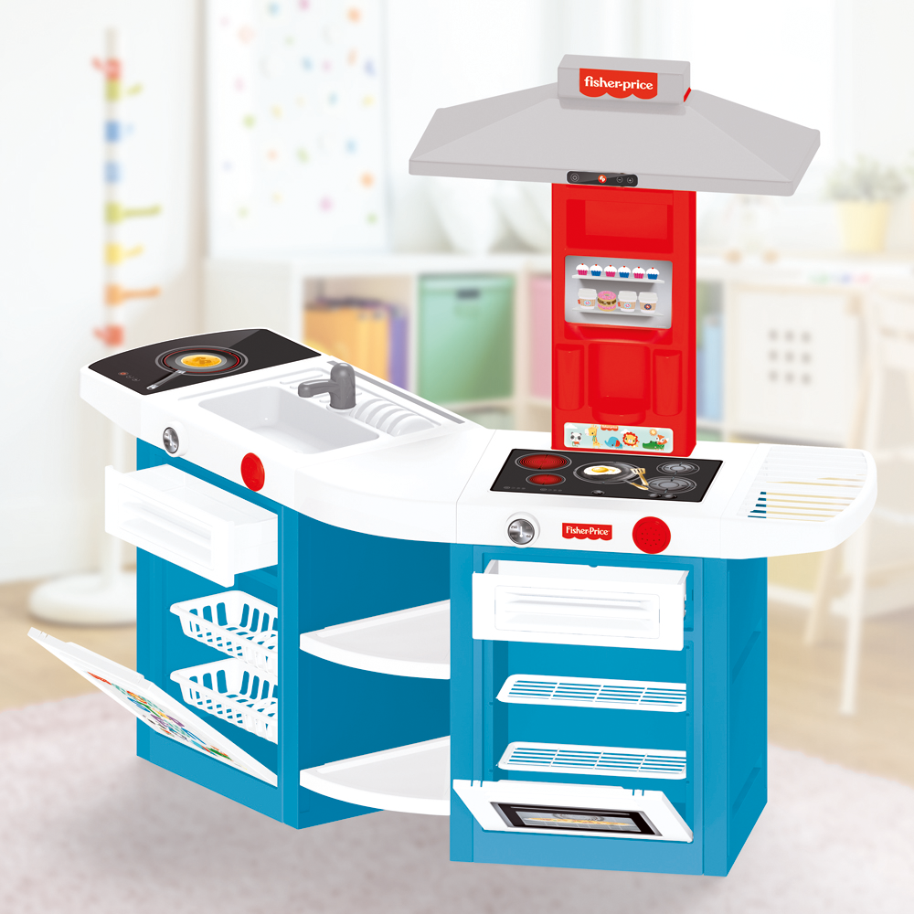 BUCATARIE DUBLA PENTRU COPII - FISHER PRICE (FP1836) - Libelula Vesela - Jucarii