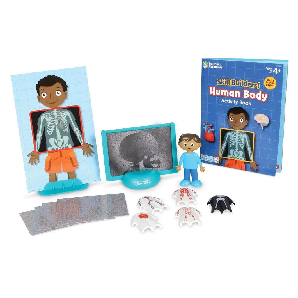 SET ACTIVITATI EDUCATIVE - CORPUL UMAN - LEARNING RESOURCES (LER1261) - Libelula Vesela - Jucarii