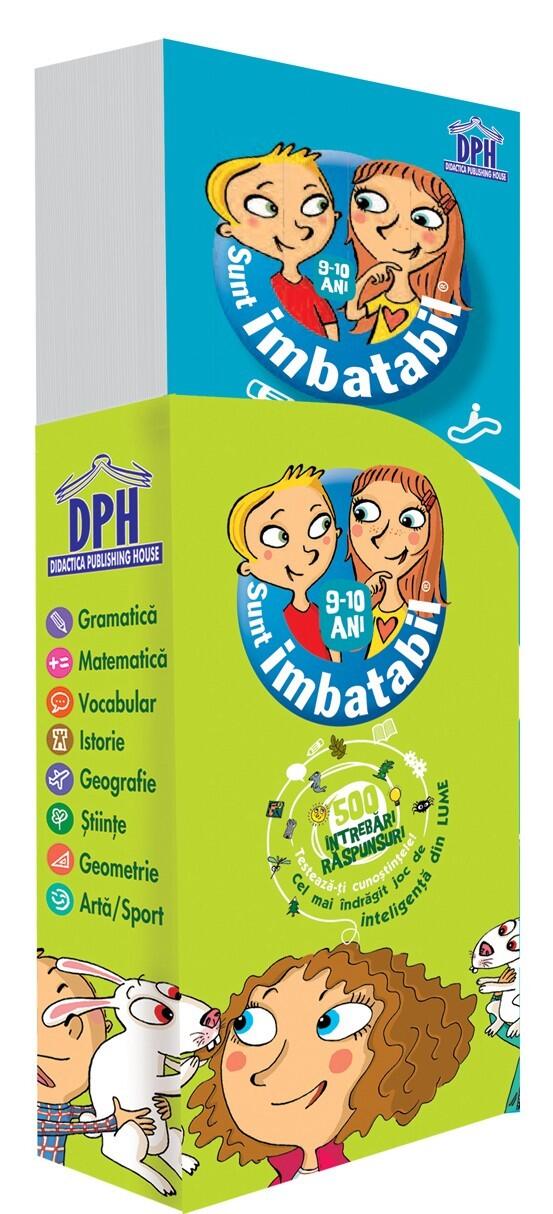 SUNT IMBATABIL - INTREBARI SI RASPUNSURI - 9 - 10 ANI - VOLUMUL I - DPH (978-606-840-001-3) - Libelula Vesela - Carti