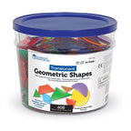 FORME GEOMETRICE TRANSPARENTE (408 PIESE) - LEARNING RESOURCES (LER1766) - Libelula Vesela - Jucarii