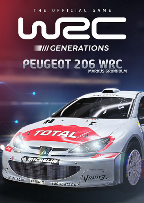 WRC GENERATIONS - PEUGEOT 206 WRC 2002 (DLC) - PC - STEAM - MULTILANGUAGE - WORLDWIDE - Libelula Vesela - Jocuri video