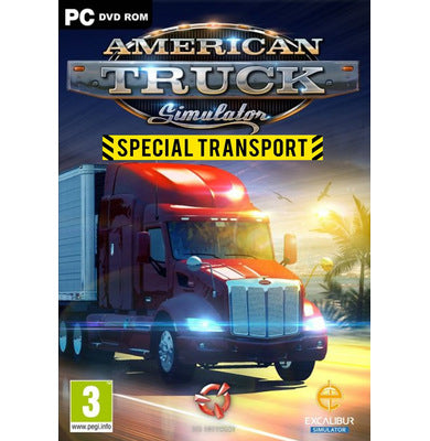 AMERICAN TRUCK SIMULATOR - SPECIAL TRANSPORT - STEAM - MULTILANGUAGE - WORLDWIDE - PC / MAC - Libelula Vesela - Jocuri video