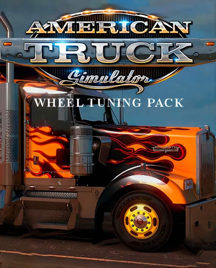 AMERICAN TRUCK SIMULATOR - WHEEL TUNING PACK - STEAM - MULTILANGUAGE - WORLDWIDE - PC - Libelula Vesela - Jocuri video