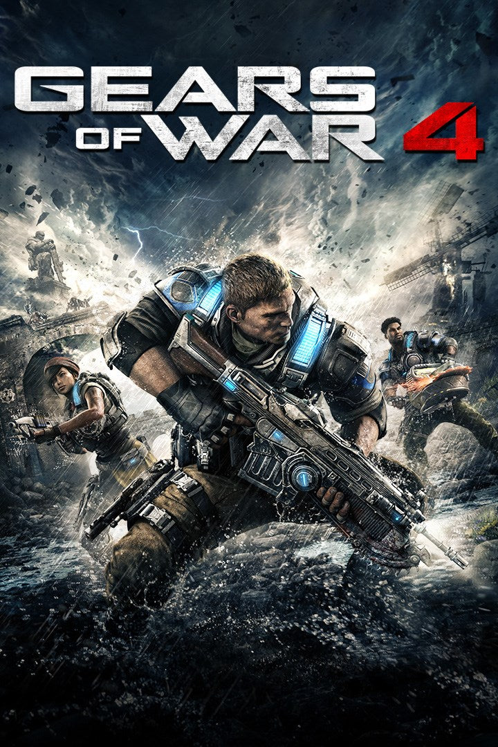 GEARS OF WAR 4 (MULTIFORMAT - XBOX ONE & WINDOWS 10) - XBOX LIVE - PC - EMEA - Libelula Vesela - Jocuri video