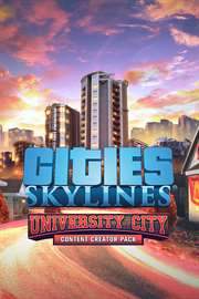 CITIES: SKYLINES - CONTENT CREATOR PACK: UNIVERSITY CITY - STEAM - WORLDWIDE - MULTILANGUAGE - PC - Libelula Vesela - Jocuri video
