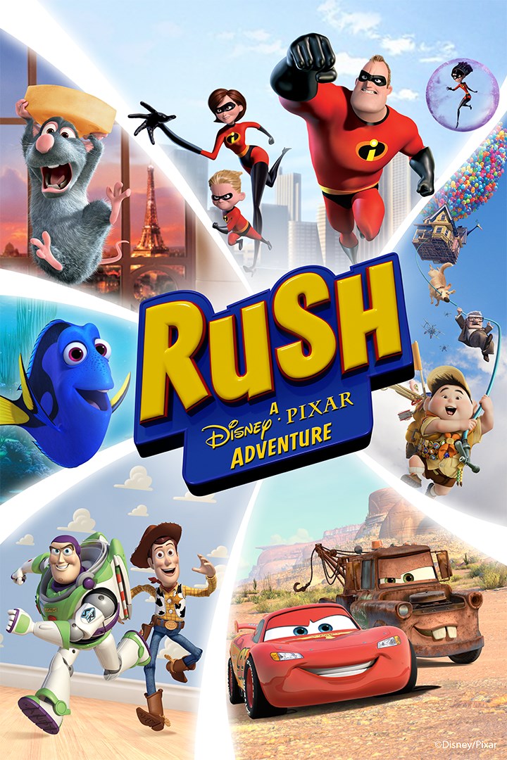RUSH: A DISNEY PIXAR ADVENTURE - STEAM - MULTILANGUAGE - WORLDWIDE - PC - Libelula Vesela - Jocuri video