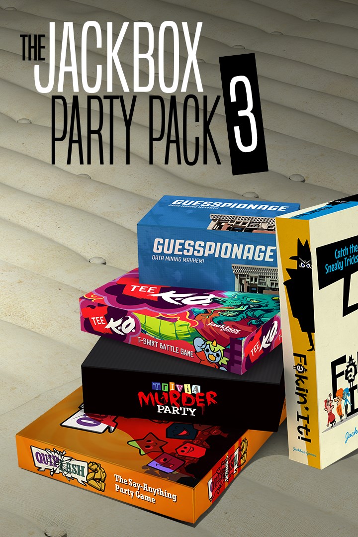 THE JACKBOX PARTY PACK 3 - STEAM - MULTILANGUAGE - WORLDWIDE - PC - Libelula Vesela - Jocuri video