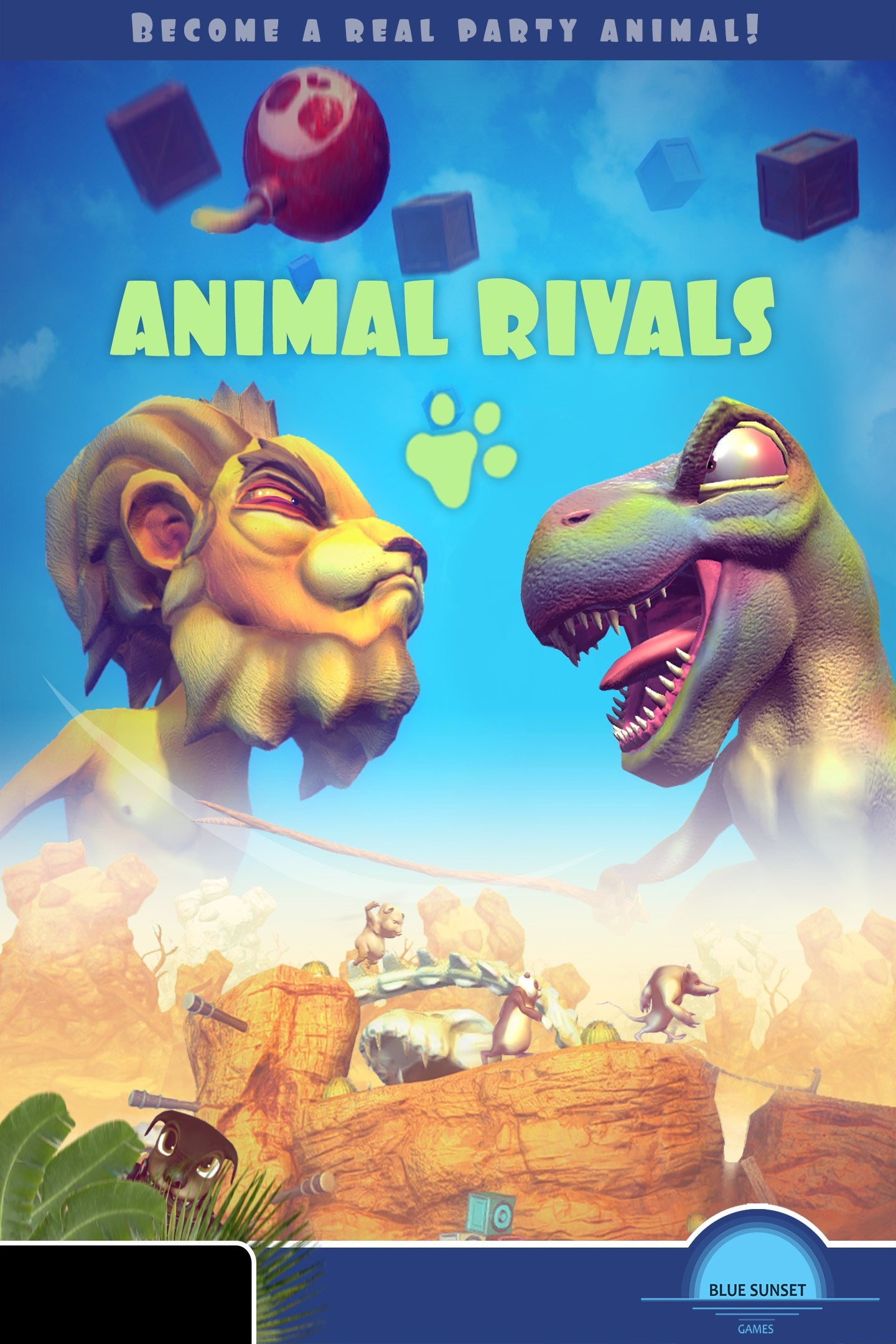 ANIMAL RIVALS - STEAM - PC - WORLDWIDE - MULTILANGUAGE - Libelula Vesela - Jocuri video