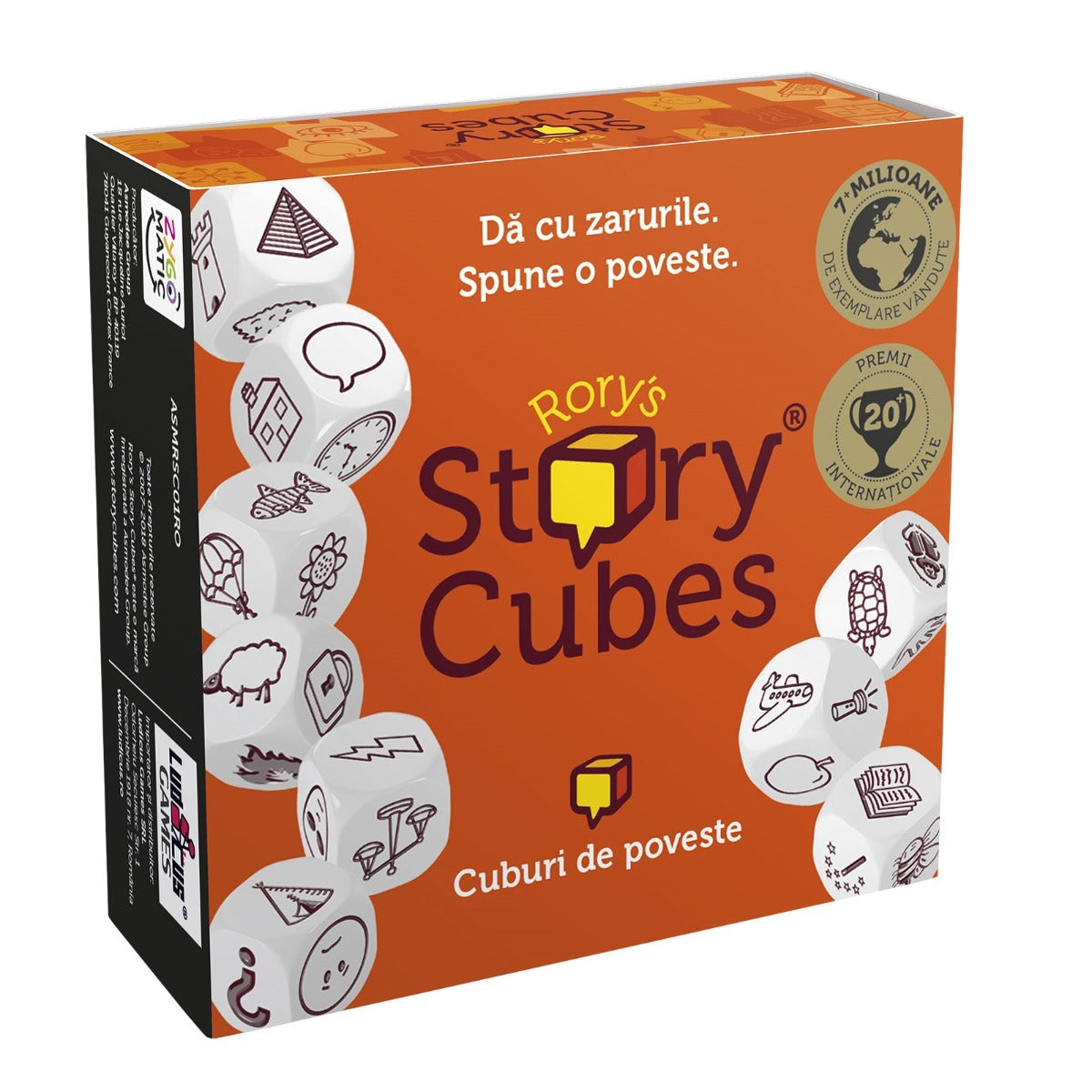 JOC RORY STORY CUBES -  (ASMRSC01RO) - Libelula Vesela - Jucarii