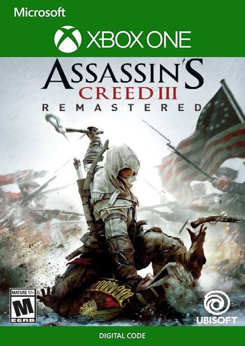 ASSASSIN'S CREED III: REMASTERED - XBOX LIVE - XBOX ONE - MULTILANGUAGE - EU - Libelula Vesela - Jocuri video