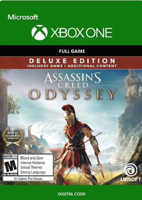 ASSASSIN'S CREED ODYSSEY DELUXE - XBOX LIVE - XBOX ONE - MULTILANGUAGE - WORLDWIDE - Libelula Vesela - Jocuri video