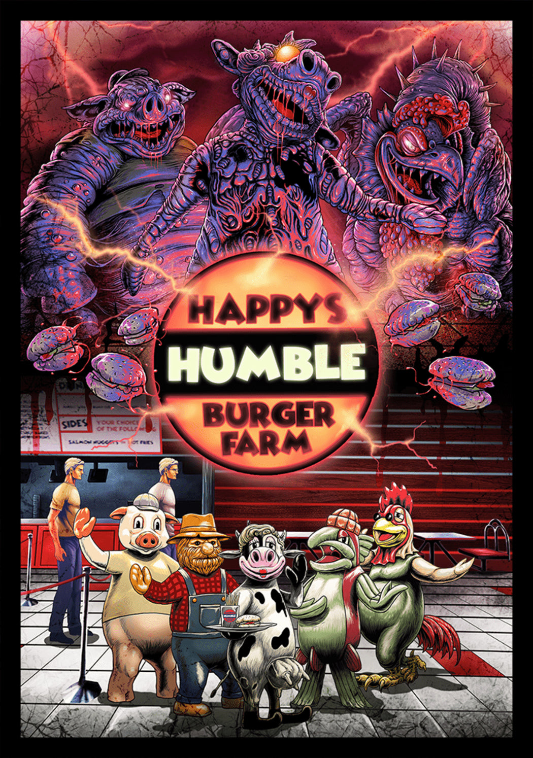 HAPPY'S HUMBLE BURGER FARM - STEAM - PC - WORLDWIDE - MULTILANGUAGE - Libelula Vesela - Jocuri video