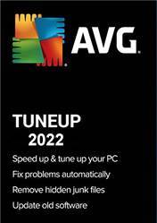 AVG PC TUNEUP 2022 (1 YEAR / 1 PC) - OFFICIAL WEBSITE - PC - MULTILANGUAGE - WORLDWIDE - Libelula Vesela - Software