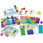 MATHLINK® CUBES NUMBERBLOCKS IN ROMANA - SET DE ACTIVITATI DE LA 1 - 10 - LEARNING RESOURCES (LSP0949-EDU) - Libelula Vesela - Jucarii