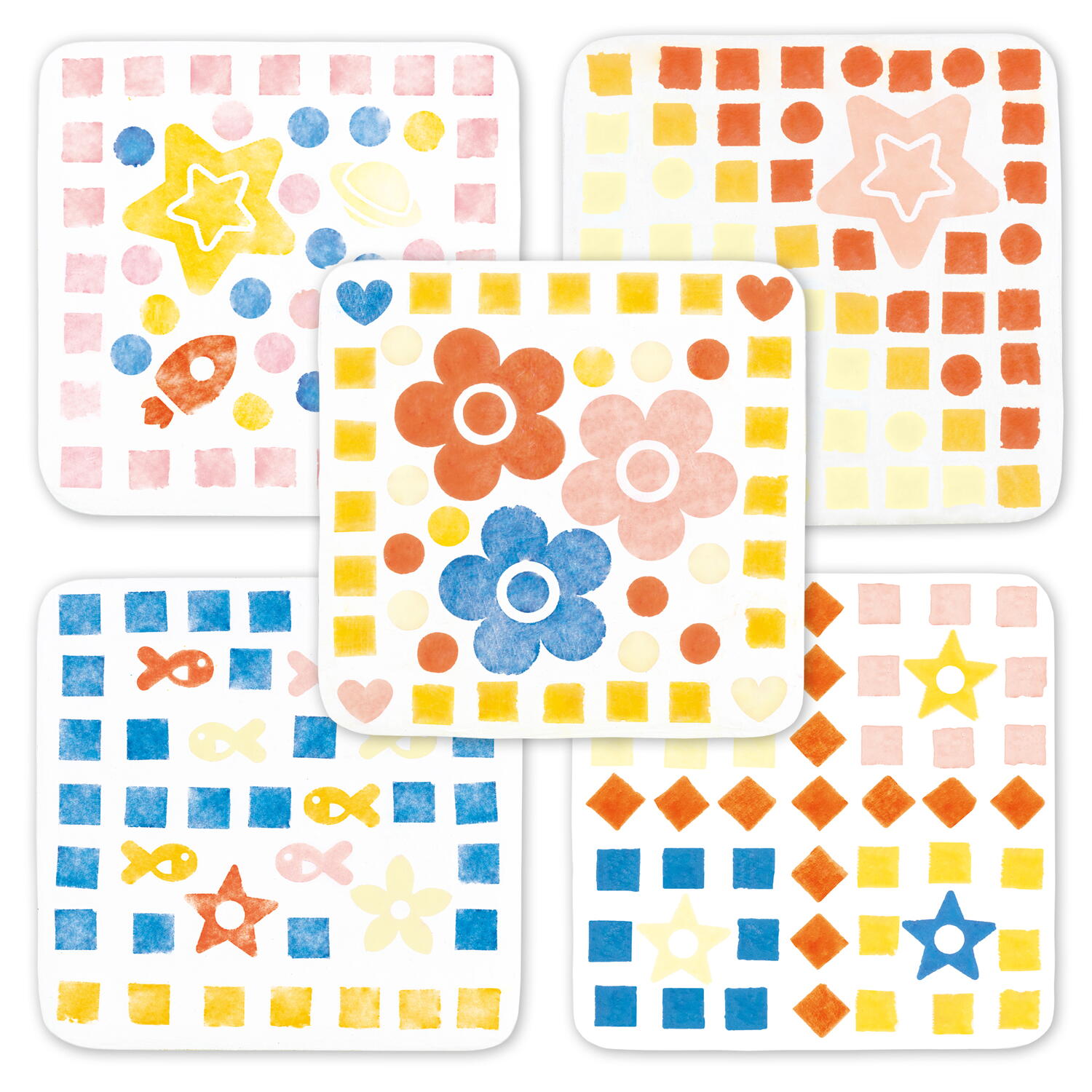 CREEAZA MOZAICURI - GALT (1005500) - Libelula Vesela - Jucarii