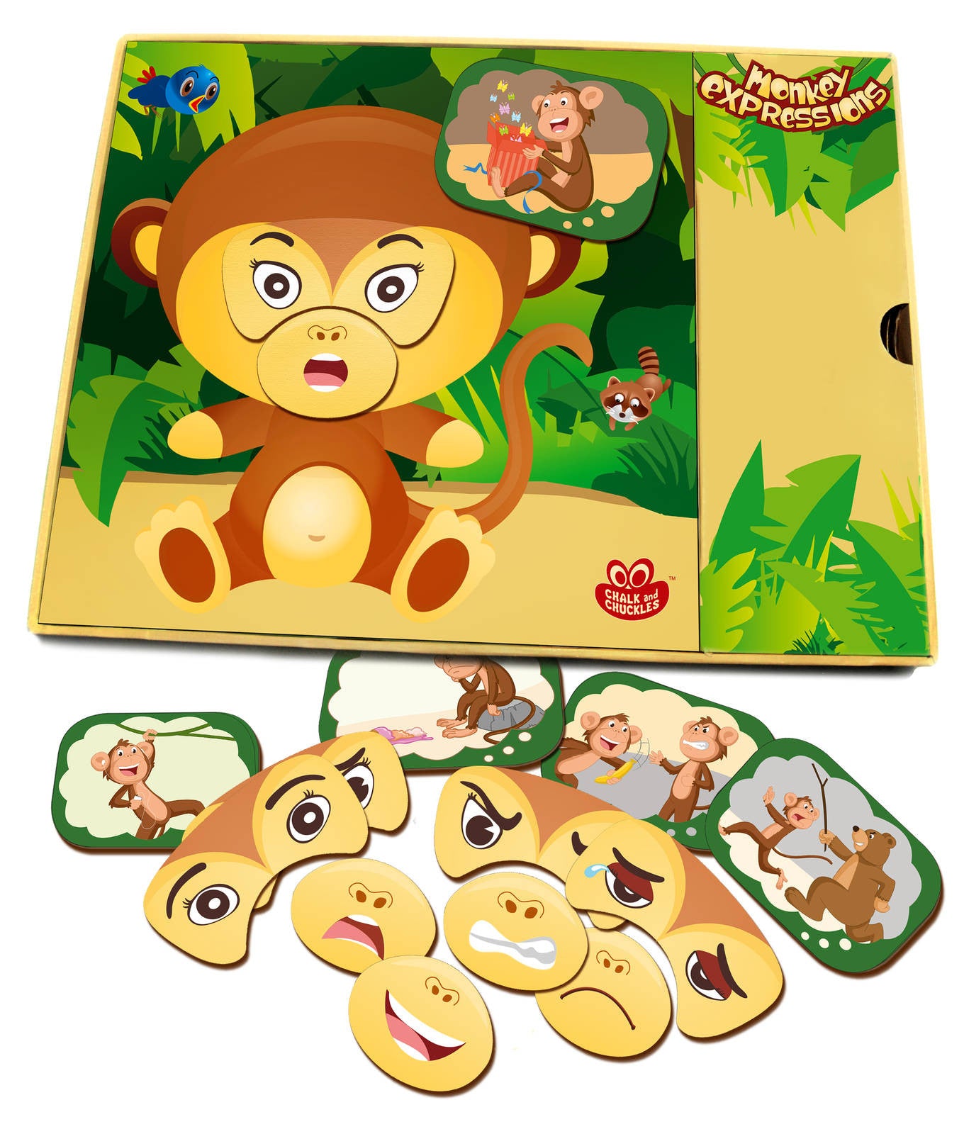 JOC DE POTRIVIRE - CE SIMTE MAIMUTICA? (CCPPL001) - Libelula Vesela - Jucarii