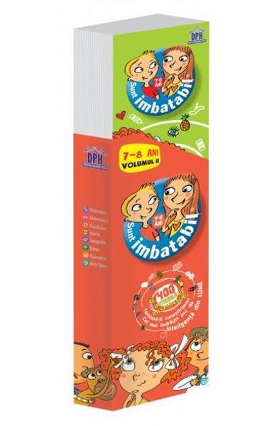SUNT IMBATABIL - INTREBARI SI RASPUNSURI - 7 - 8 ANI - VOLUMUL II - DPH (978-606-683-077-5) - Libelula Vesela - Carti