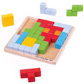 JOC DE LOGICA - PUZZLE COLORAT - BIGJIGS TOYS (33019) - Libelula Vesela - Jucarii