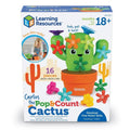 JOC DE POTRIVIRE CU NUMERE - CACTUSUL CARLOS - LEARNING RESOURCES (LER9125) - Libelula Vesela - Jucarii