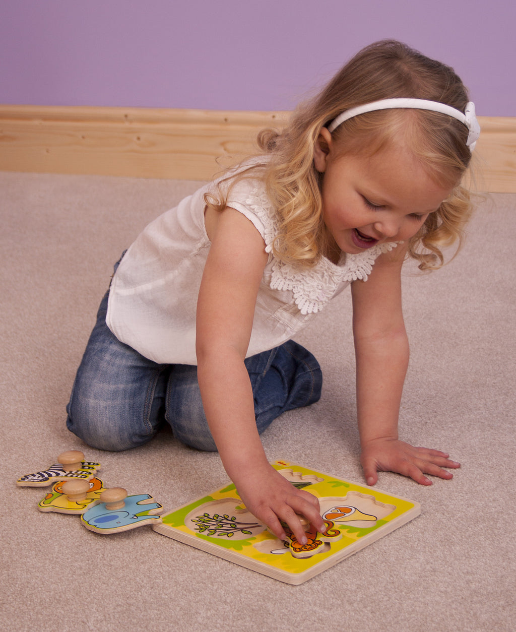 PRIMUL MEU PUZZLE - SAFARI (BJ521) - Libelula Vesela - Jucarii