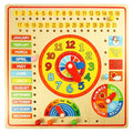 CALENDAR LUNI, ZILE, DATA SI ORA (BJ526) - Libelula Vesela - Jucarii
