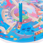 PUZZLE LABIRINT - OCEANUL - BIGJIGS TOYS (34012) - Libelula Vesela - Jucarii