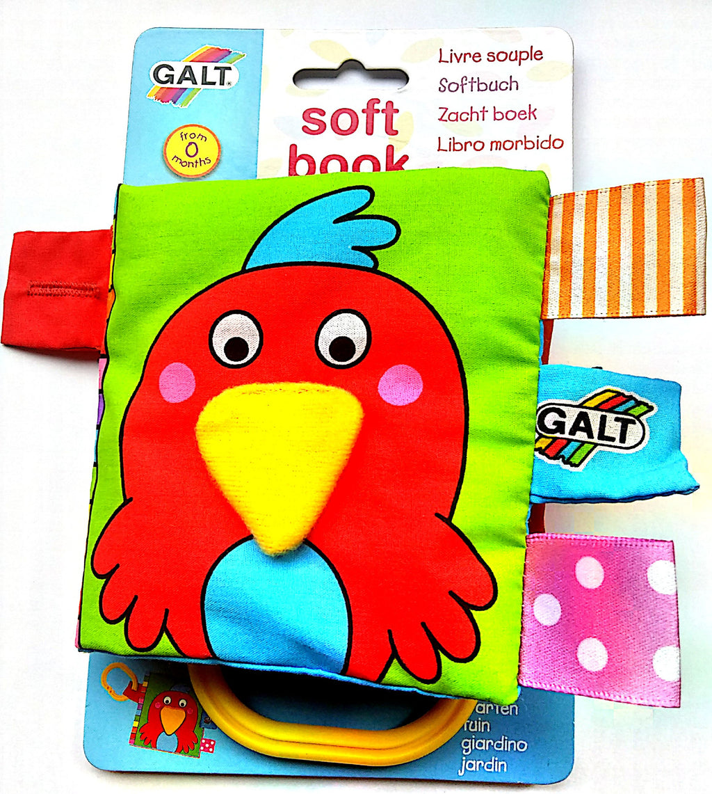 SOFT BOOK: CARTICICA MOALE GARDEN (1003706) - Libelula Vesela - Jucarii