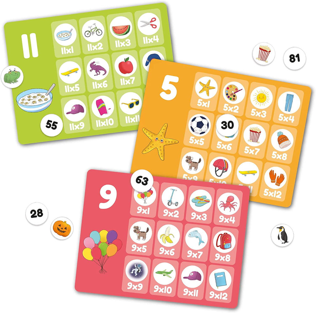 JOC - EXERSAM TABLA INMULTIRII - GALT (1005461) - Libelula Vesela - Jucarii