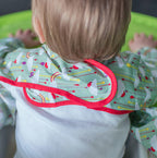 BAVETA CU MANECI LUNGI - NORISORI PUFOSI - TIDY TOT (TCBSR) - Libelula Vesela - Puericultura