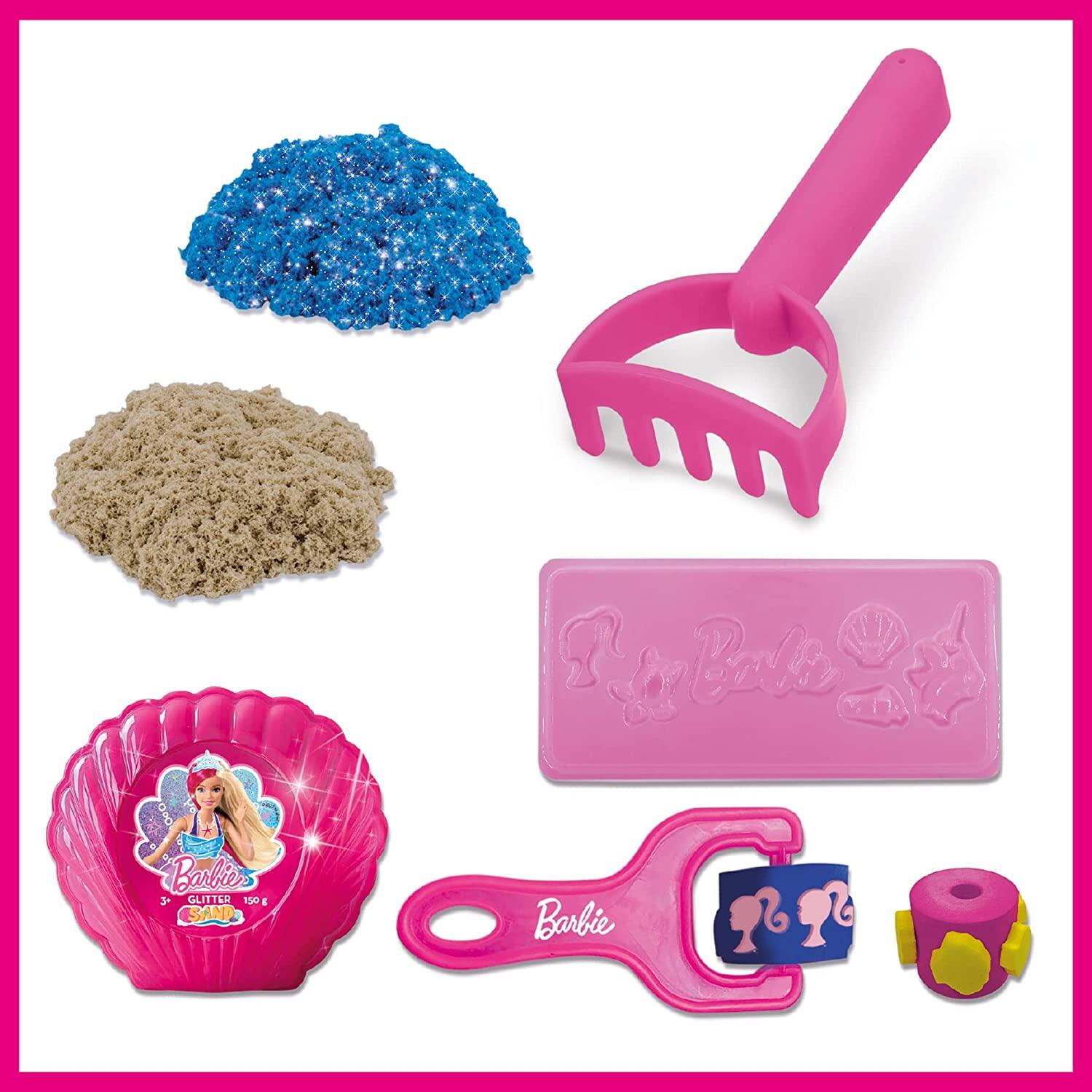SET CREATIV - BARBIE LA PLAJA - LISCIANI (L91966) - Libelula Vesela - Jucarii