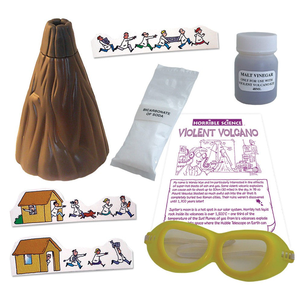 HORRIBLE SCIENCE: VULCANUL VIOLENT (1105236) - Libelula Vesela - Jucarii