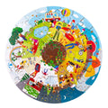 PUZZLE DE PODEA 360° - ANOTIMPURILE - BIGJIGS TOYS (33003) - Libelula Vesela - Jucarii