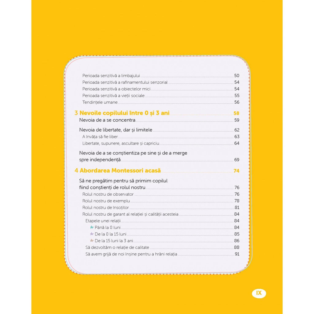 MONTESSORI DE LA NASTERE LA 3 ANI - DPH (978-606-683-443-8) - Libelula Vesela - Carti