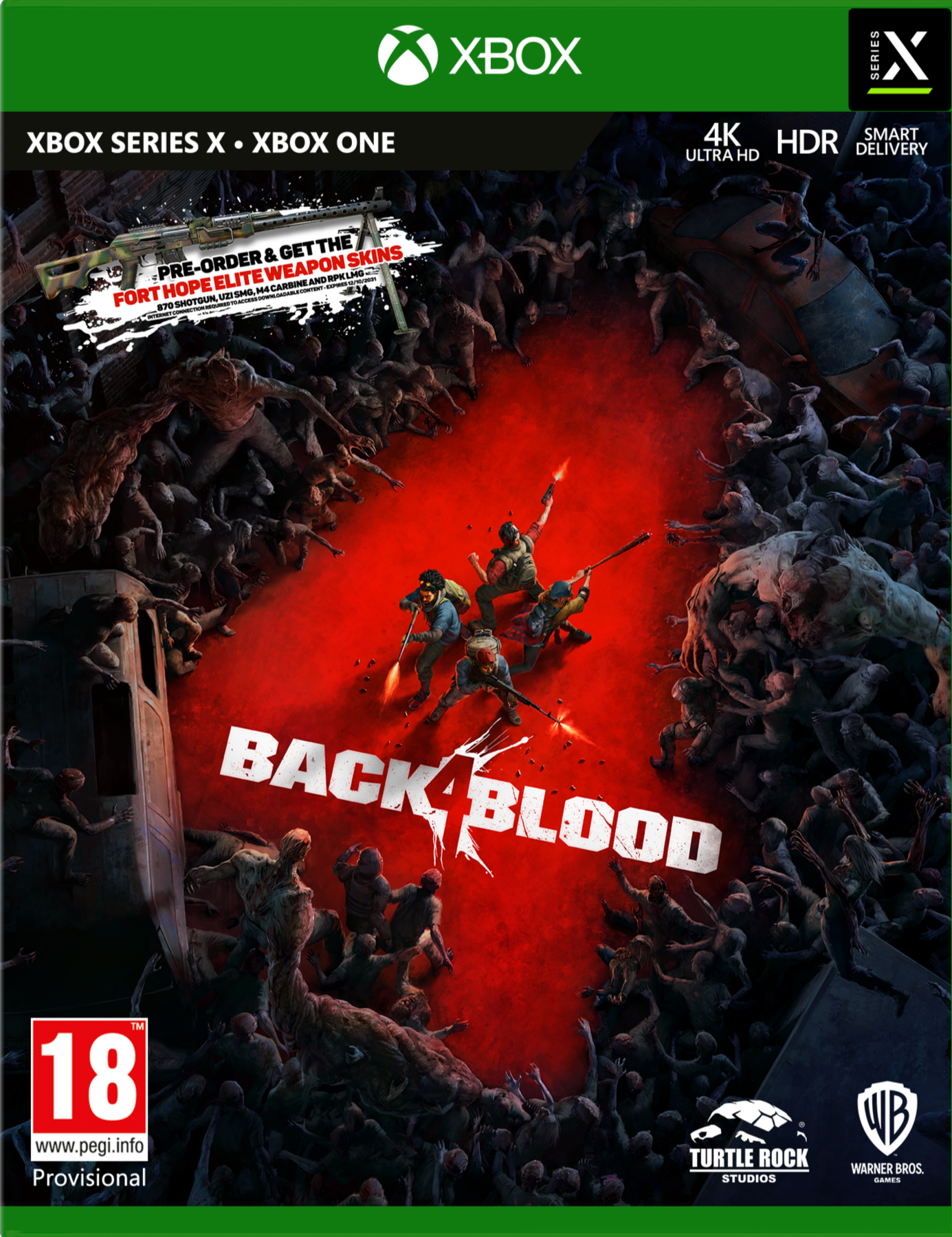 BACK4BLOOD - XBOX ONE - XBOX LIVE - WORLDWIDE - MULTILANGUAGE - Libelula Vesela - Jocuri video