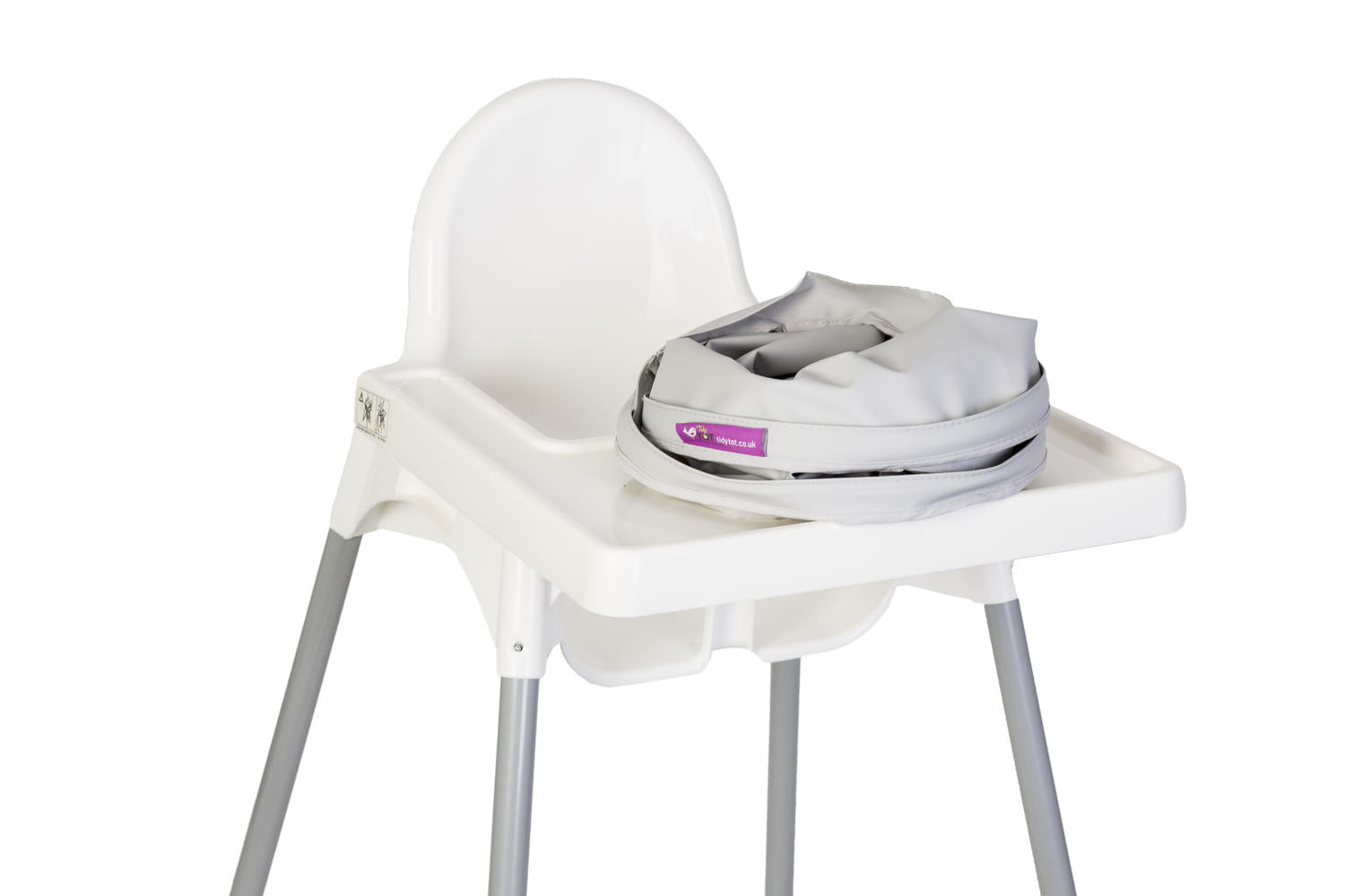 KIT HRANIRE - BAVETA SI TAVA (FRUCTE VESELE) - TIDY TOT (SKU104) - Libelula Vesela - Puericultura