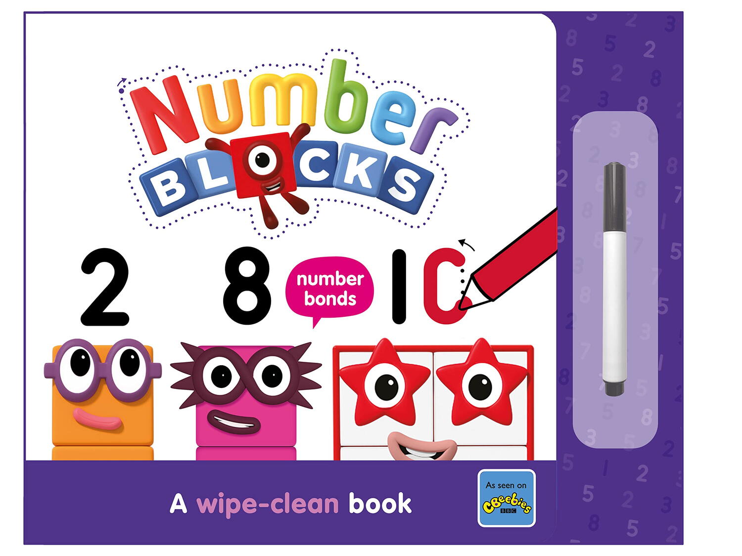 CARTICICA SCRIU SI STERG NUMBERBLOCKS - LEGATURI NUMERICE - NUMBERBLOCKS (9781802630251) - Libelula Vesela - Carti