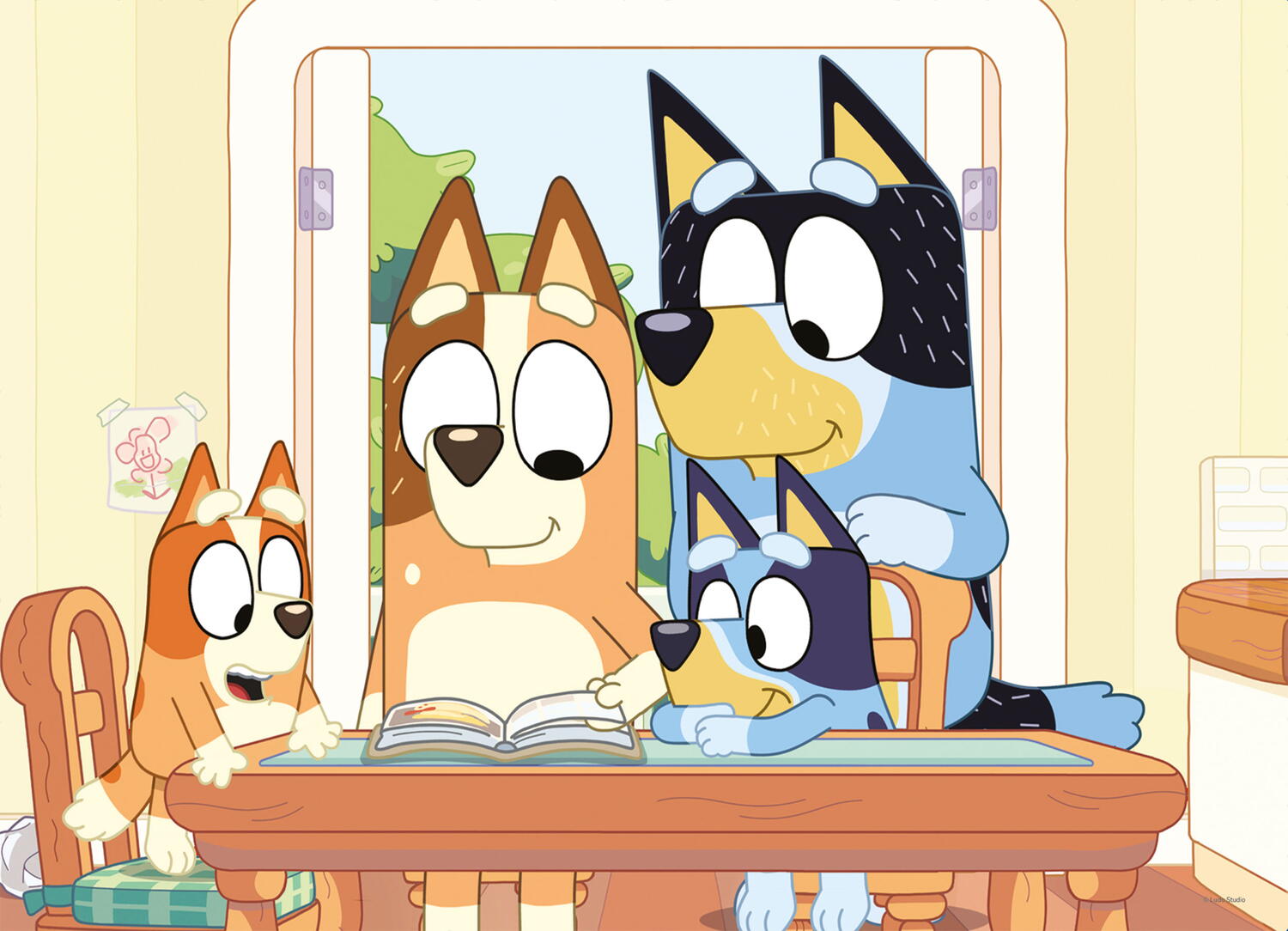 PUZZLE DE COLORAT - BLUEY (24 DE PIESE) - LISCIANI (L99566) - Libelula Vesela - Jucarii