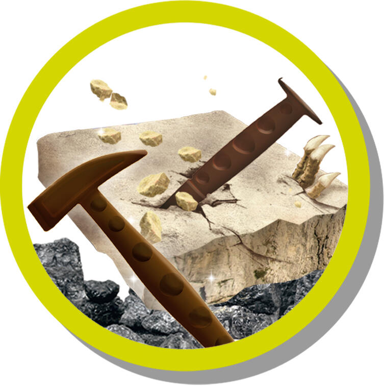 EXPERIMENTELE MICULUI GENIU - KIT PALEONTOLOGIE VELOCIRAPTOR - LISCIANI (L80632) - Libelula Vesela - Jucarii