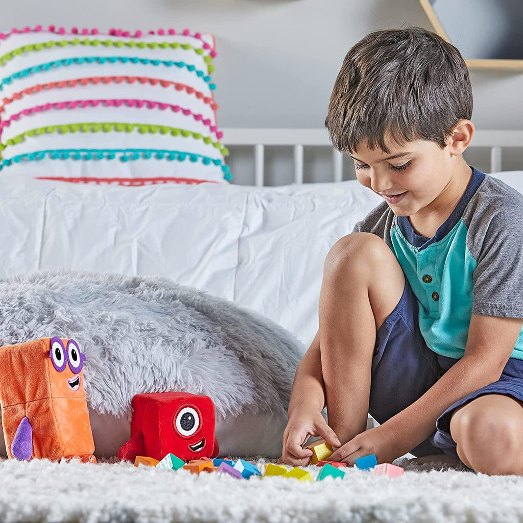 SET MASCOTE DIN PLUS NUMBERBLOCKS - UNU & DOI - HAND2MIND (HM94554-UK) - Libelula Vesela - Jucarii