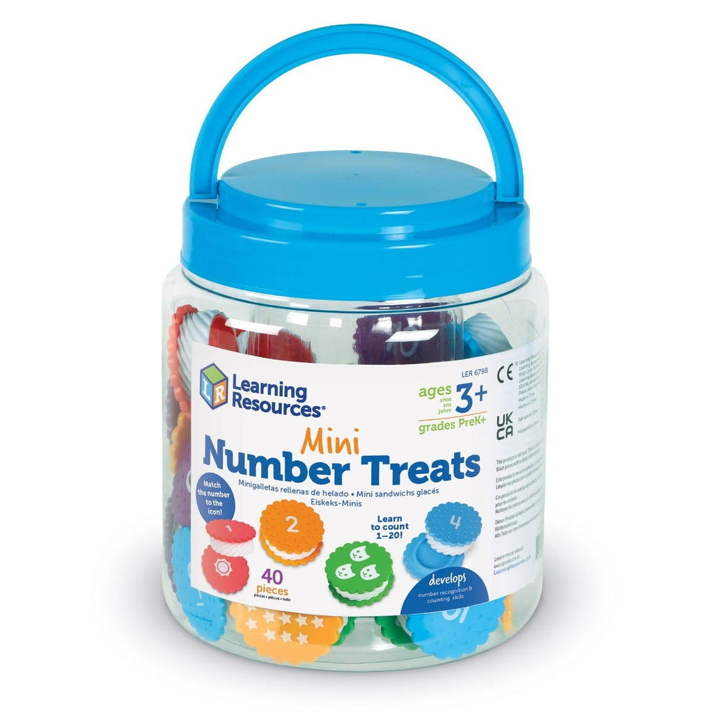 JOC PENTRU SORTAT SI NUMARAT - MINI PRAJITURELE - LEARNING RESOURCES (LER6798) - Libelula Vesela - Jucarii