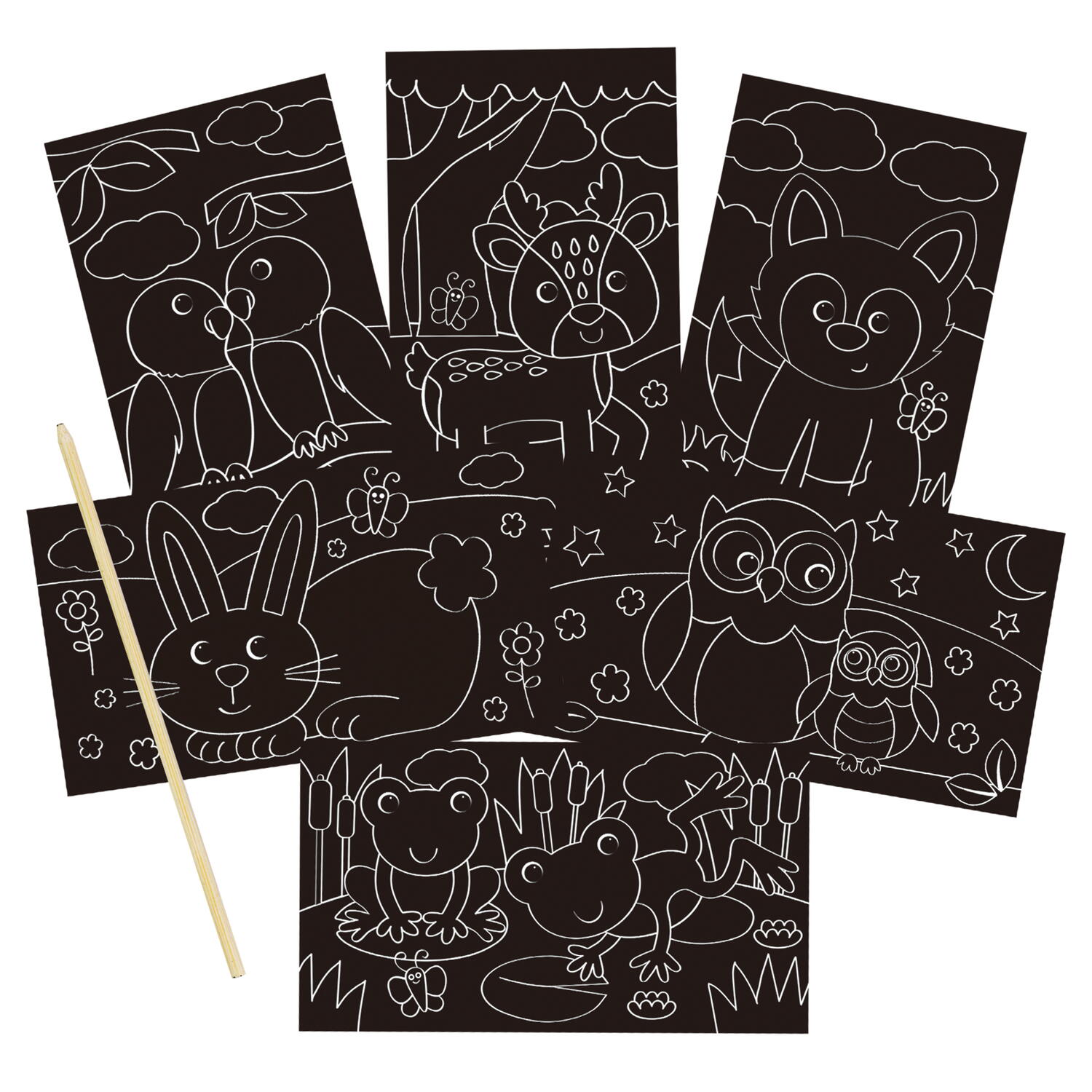 SET CREATIV DE RAZUIT - ANIMALUTE - GALT (1005470) - Libelula Vesela - Jucarii